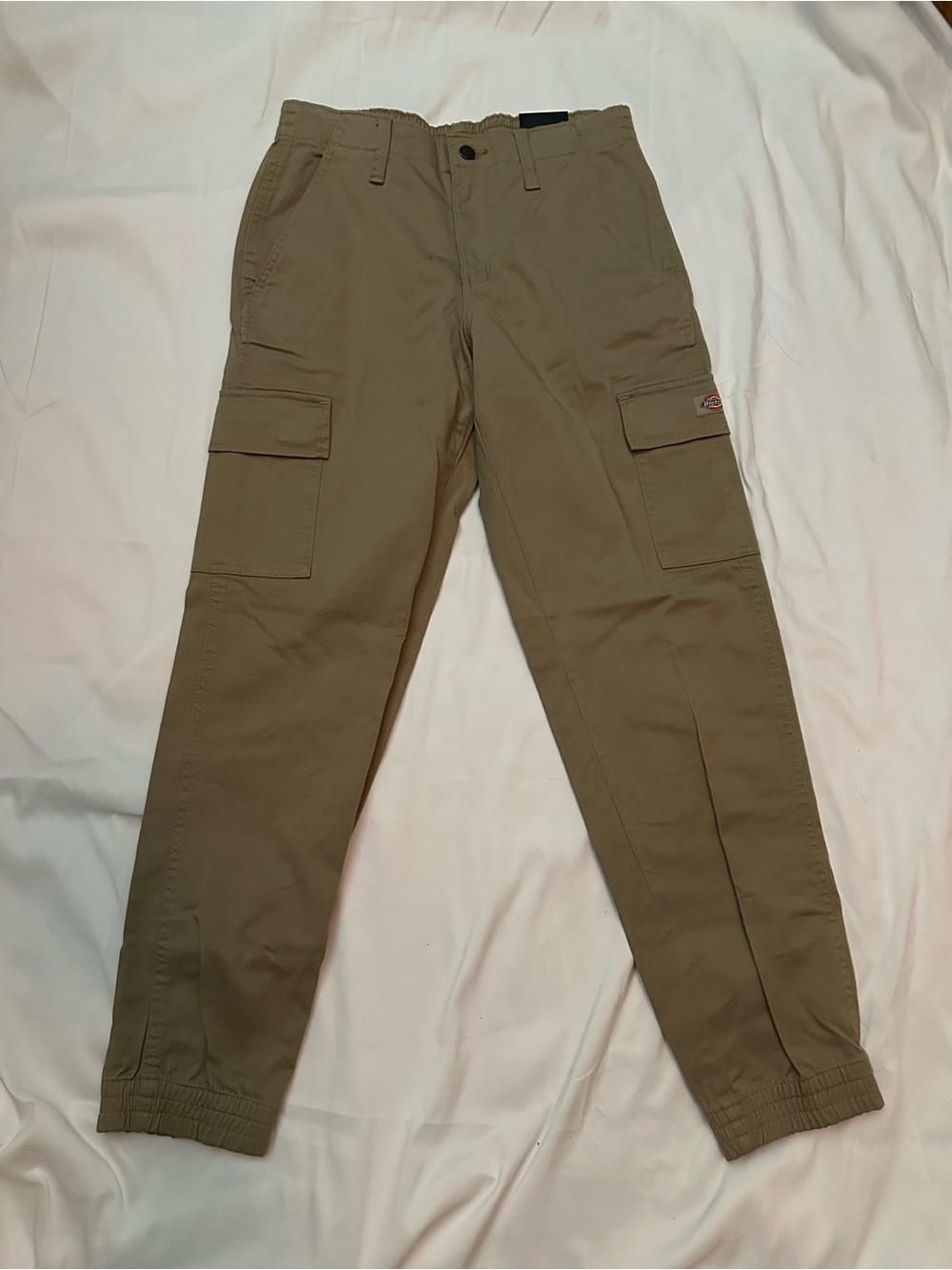 Dickies Olive-Tan Cargo Jogger Pants